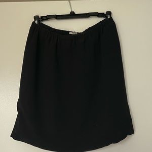 Miu Miu black mini skirt
